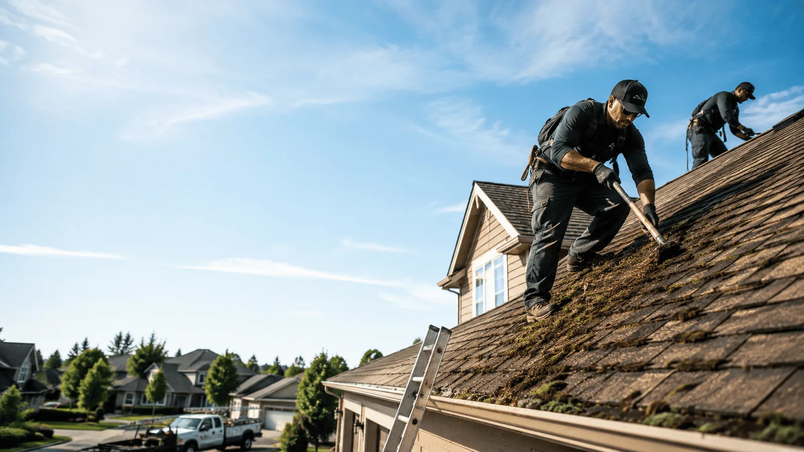 Roof Moss Removal in Halma, MN near me